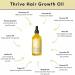 Veganic Natural Hair Growth Oil | Organic Rosemary Oil for Thin Dry & Damaged Hair - Buy Online on GoSupps.com