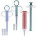 LUTER 4PCS Pet Syringe Pet Pill Shooter Soft Tip Pet Tablet Feeder Reusable Medical Feeding Dispenser Tool for Cats Dogs Small Animals