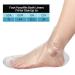 Segbeauty Paraffin Wax Liners for Foot - 200 Count Plastic Bags for Hot Wax Therapy with 200 Closure Stickers - Compatible with Therabath Paraffin Wax Machine - Buy Online on GoSupps.com
