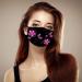 Yliquor Mouth Covering For Protection Butterfly Design Printed Anti-Face Dust Washable Earloop Cotton Cloth Dust Face Bandanas (Black 1 PC) - Buy Online on GoSupps.com