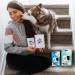 Paw Print Stamp Pad Kit | Pet-Safe Ink | No-Mess Imprint Cards | Pet Memorial Keepsake for Dogs, Cats, and Small Pets - Buy Online on GoSupps.com