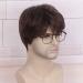 Fantasy Brown Men Wig - Harry Potter Cosplay Layered Wig for Halloween Carnival & Everyday Use - Buy Online on GoSupps.com
