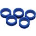 Dacvgog 50 Pieces of Silicone Finger Rings for Any Scissors Insert Hair Cutting Styling Tools Accessories Mixing Colors - Buy Online on GoSupps.com