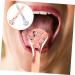 FRCOLOR 2pcs Stainless Steel Tongue Scraper - Effective Oral Care Tongue Cleaners for Fresh Breath | International Shipping Available - Buy Online on GoSupps.com