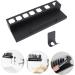 Baluue Curling Iron Rack Hair Curler Holder Hair Dryer Stand Kickstand Styler Holder Black Stainless Steel - Buy Online on GoSupps.com