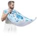 Abstract Animal Paw Prints Beard Bib Apron Beard Hair Catcher for Men Shaving Fathers Day Anniversary Christmas Gifts for Dad Husband Beard Bib with 2 Suction Cups