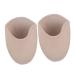 Hemoton 1 Pair Feet Cushions for Shoes Women Womens Shoes Heels Pointed Heels for Women Ballet Toe Pads Gel Toe Cap Pointe Shoe Pads Foot Toe Protector Ballet Toe Protector Dance Socks Beige 11.5X9.5cm