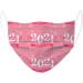 BEUU 10PCS Disposable Face_Mack for Adult 2021 Happy New Year Face Bandanas 3-Layer Non-Woven with Elastic Earloops - Buy Online on GoSupps.com