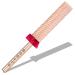 Depvko Super Long Barrel Nail Drill Bits 3/32'' Carbide Drill Bits Two Way Rotate Professional Safety Bits for Acrylic Nail Kit Fast Remove for Manicure Pedicure Cuticle Gel Polishing(F Rose Gold) Fine Rose Gold