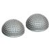 Magiclulu 2 pieces Durian Ball Massage device Creative semi -circuit Massage device Muscle training Massage device Neck massage device Yoga massage device Relay massager portable 16x16x2Pcs grayx2st