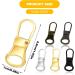 Ouligay 12-Pack Metal Zipper Pulls | Zipper Repair & Replacement for Clothes Backpacks Wallets & Handbags - International Shipping Available - Buy Online on GoSupps.com