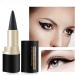 Eyeliner eyeliner single-head black solid rich eyeliner 4 colors long-lasting waterproof quick-drying matte eyeliner - create a long-lasting personalized eye makeup (#03 Brown) - Buy Online on GoSupps.com