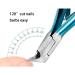 Grishay Easyclip Nail Clippers Cuticle Nippers Straight Blade Toenail Clippers Long Handle Toenail Cutters Toenail for Thick Ingrown Nails Ingrown Toenail Clippers(A) - Buy Online on GoSupps.com
