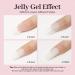 Modelones Gel Nail Polish 1 Pcs 15ml Milky White Gel Nail Polish Jelly Gel Polish Set Sheer Pure White Color Nail Gel Polish Kit Soak Off U V GEL LED Salon DIY at Home Gel Nail Manicure Gift for Women Girls - Buy Online on GoSupps.com
