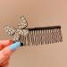 PLCPDM Girls Star Hair Clip Diamond Hair Barrettes Hair Pin Hair Styling Comb for Adult Aesthetic Hair Shaping Accessory - Buy Online on GoSupps.com