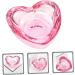 minkissy Nail Cup Nail Art Dish Nail Dish Bowl Nail Dampen Dish Dappen Dish for Acrylic Nails Jewelry Dish Acrylic Nail Tools Nail Dipping Dish Nail Art Cup Pink Glass Crystal Plate Cup - Buy Online on GoSupps.com