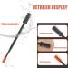 2024 2-in-1 Nasal Hair Cutter - Double Sided Nose Hair Knife & Portable Hair Remover Tool | 360 Rotating Design Soft Spoon Head - Gray - Buy Online on GoSupps.com