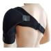 Shoulder Brace for Torn Rotator Cuff Shoulder Sling Immobilizer Strap for Dislocation Shoulder Support Wrap Brace for Pain Relief Black One Size