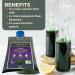 Organic Spirulina Powder 500g - Natural Protein Vegan Superfood by Organic Wonders - Buy Online on GoSupps.com