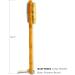 ICANdOIT 2 in 1 Long Handle Bath & Shower Brush with Boar Bristle and Pumice Stone - Exfoliate, Soften Skin, Dry Brushing, Cellulite & Lymphatic Drainage - Buy Online on GoSupps.com