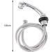 harayaa Beauty Salon Faucet Sprayer with Hose Pipe Handheld Professional Shampoo Bowl Sink Repalcement for Hair Salon Argent - Buy Online on GoSupps.com