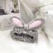 3 face washing headbands makeup headbands women's plush elastic soft headbands face washing makeup sports beauty shower fluffy lovely headbands - Buy Online on GoSupps.com