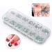 1500 Self-Adhesive Rhinestones - 6 Sizes for Nail Art DIY and Clothing | Includes Tweezers & Picking Pen - Buy Online on GoSupps.com