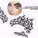 FOMIYES 9 Pairs Lace Eyeliner Stickers Black Eyeshadow Black Eye Shadow Pride Eyeshadow Stickers Prom Fabric 13X6cmx3pcs Blackx3pcs - Buy Online on GoSupps.com