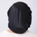 ALASKA BEAR 100% Silk Bonnet for Curly Hair Women | Night Sleep Head Cap | Elastic Black - Buy Online on GoSupps.com