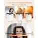 Benbilry Rechargeable Compact Makeup Mirror with Lights and 1X/10X Magnification | Dimmable Double Light Strip | 3 Light Colors | Portable Travel Mirror for Women, Black - Buy Online on GoSupps.com