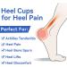 Skyfoot Heel Cups for Achilles Tendonitis & Heel Pain Relief - Orthotic Inserts for Men & Women (Large - Buy Online on GoSupps.com