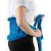 Microwavable Heating Pad for Lower Back, Neck, and Shoulders - Flaxseed Rice Hot Bag (Blue) - Buy Online on GoSupps.com