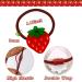Cartoon Fruit Hair Ties - 10pcs Jelly Fruit Elastic Bands for Girls, Cute Ponytail Holders for Toddler to Teens - No Damage Hair Accessories - Buy Online on GoSupps.com