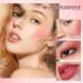 Light Pink Liquid Blush for Cheeks Xcreando Soft Cream Blush Matte Effect Natural Blush Tint with Dewy Finish Long-Wearing Cheek Tint Blendable Blush Oil for Face Makeup(Apricot) #5 Orange - Buy Online on GoSupps.com