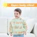 Little Dimsum Long-Sleeved Waterproof Weaning Bibs Set for Toddlers 6-36 Months - PenguinFlamingo Design - Buy Online on GoSupps.com