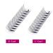 Premium 12D Russian Pudding Eyelash Extensions - 0.07mm D Curl 16mm Prefabricated Fans for Effortless Beauty - Buy Online on GoSupps.com