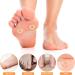 Beavorty 45Pcs Callus Cushions Self Adhesive Callus Cushions Round Foam Padding Oval Shaped Cushion Corn Pads Toe and Foot Protectors for Men Women 1.60X1.60X0.30CM - Buy Online on GoSupps.com