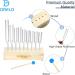 Dreld 9 Solfeggio Tuning Forks Kit Healing Forks with Silicone Hammer and Bag for DNA Repair Healing Sound Therapy Perfect Healing Musical Instrument Balancing Healers (Silver-1) - Buy Online on GoSupps.com