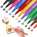 Food Coloring Markers 11pcs Double Sided Food Coloring Pens with Fine & Thick Tip Edible Gourmet Writer Food Grade Decorator Pen for Cookies Cakes Fondant Desserts Easter Eggs Writing 1 count (Pack of 11)