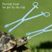 Blue Plastic Reptile Feeding Clip 24.5cm - Terrarium Tongs for Snake Lizard & Pet Raising - Buy Online on GoSupps.com