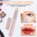 AOOWU Lip Brush Set - 3 Pcs Reusable Applicators for Women | Travel-Friendly Makeup Brushes for Lipstick, Eyeshadow & Eyebrows - Buy Online on GoSupps.com