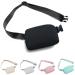 Belt Bag Waist Pack Bum Bag Crossbody Fanny Pack for Women and Men with Adjustable Strap Small Waist Pouch for Travel Workout Running Hiking Black