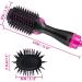 Hot Air Brush 4 IN 1 Hair Dryer Brush One Step Hair Dryer & Styler & Volumizer & Hair Curler Negative Ions Comb Straightener Salon/Curly Reduce Frizz/Static - Buy Online on GoSupps.com