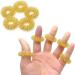 DENUVI Finger Massager Ring - 5 Pack Acupressure Fingertip Massage for Health Care | International Shipping - Buy Online on GoSupps.com