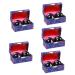Clispeed 10 STK Massage globe Training balls Medicine Balls Stress Balls Stress Balls Tools Rolling Balls For Hand Exputings Rolling Balls Metal Slide metal ball Cloisonne Handball