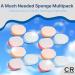 Bath Sponge Body Scrubber Random Colours (Pack of 12) - Super Soft Exfoliating Bath Sponge | Shower Sponge Shower Scrubber for Body | Adults & Kids Bath Sponge Perfect for Sponge Bath - Buy Online on GoSupps.com