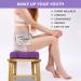 Yoni Steaming Kit with Wood V Steaming Seat, Gown & Cushion for Women - Yoni Seat & Chair Set - Buy Online on GoSupps.com
