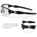 Banglong Self-Tinting Bicycle Glasses - UV400 Protection Sports Sunglasses for Men | Perfect for Cycling Running Baseball & MTB - Buy Online on GoSupps.com