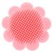 MILISTEN Silicone Body Scrubber Shampoo Massager Brush Scalp Exfoliator for Baby  Baby Shampoo Brush Mitt  Hair Scalp Massager Shampoo Brush Baby Silicone Scrubber Mitt for Kids  Kids Shampoo Pink