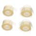 SKISUNO 4 Rolls Double Eyelid Stickers Heart Decor Eyelid Lifter Strip Invisible Eyelid Invisible Instant Eye Lift Strips Eyelid Tape Eyelid Lift Stickers Natural Round Woman Auxiliary Pvc